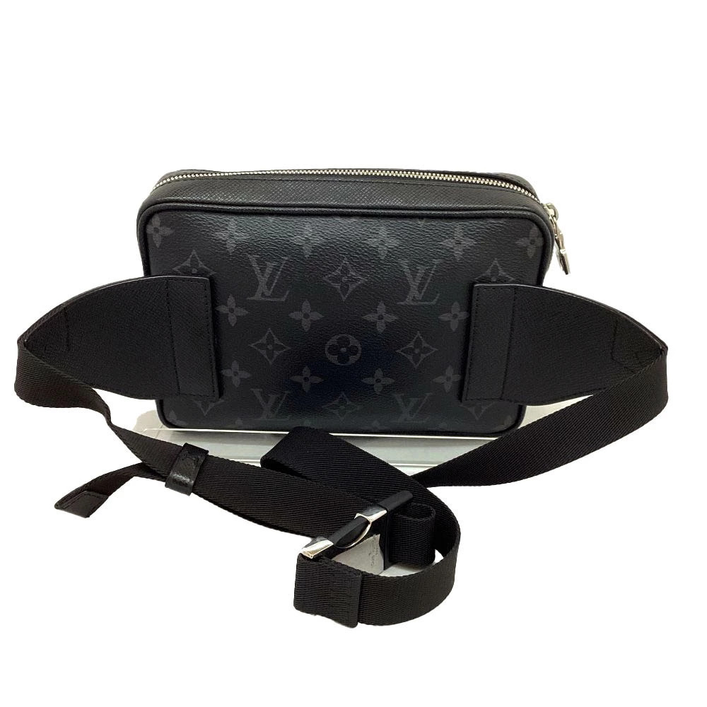 Louis Vuitton Black Shoulder Eclipse Black Taigarama Outdoor Taiga Bumbag Bag